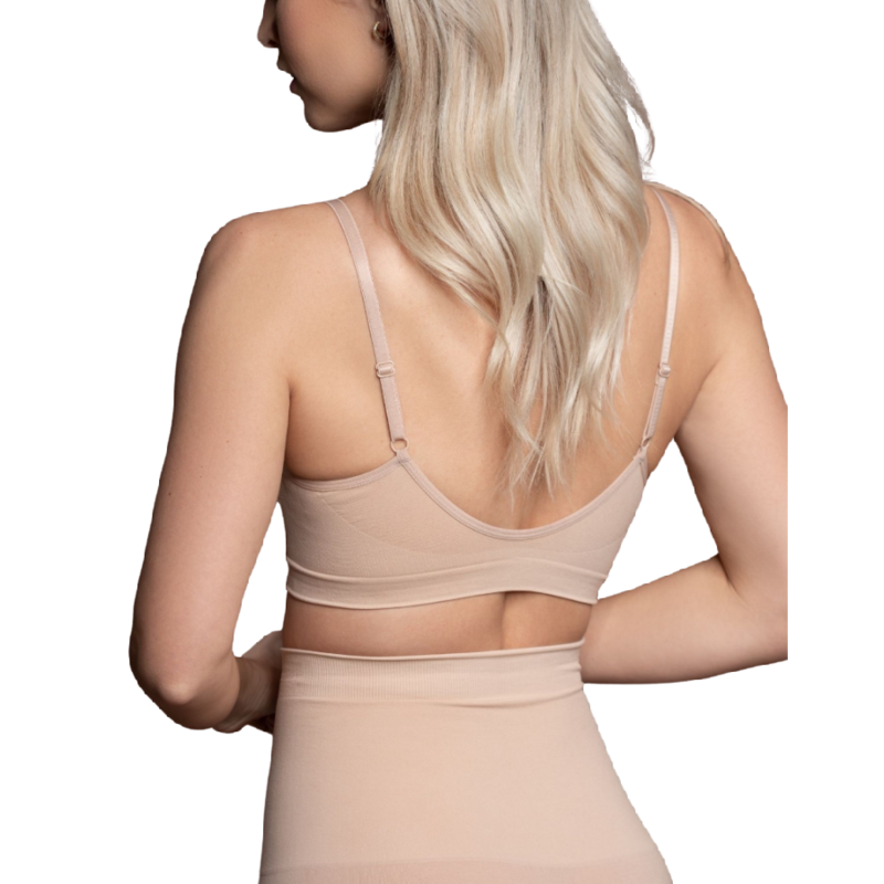 BYE-BRA Medium Control BH Seamless Beige i storlek M