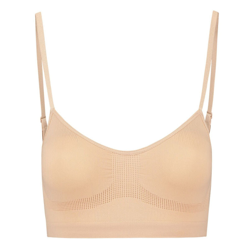 BYE-BRA Medium Control Bh Seamless Beige i storlek XXL