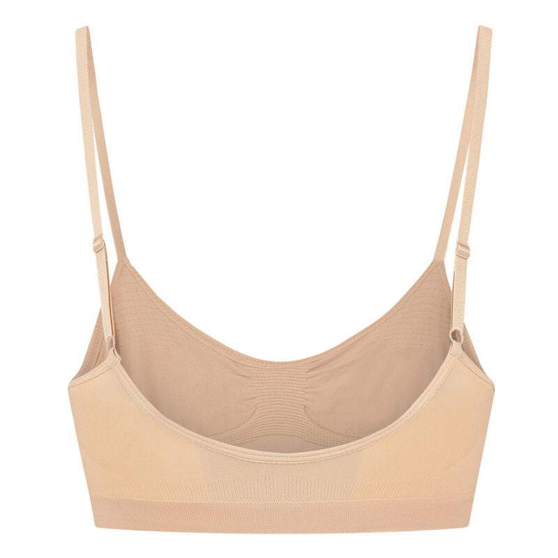 BYE-BRA Medium Control Bh Seamless Beige i storlek XXL