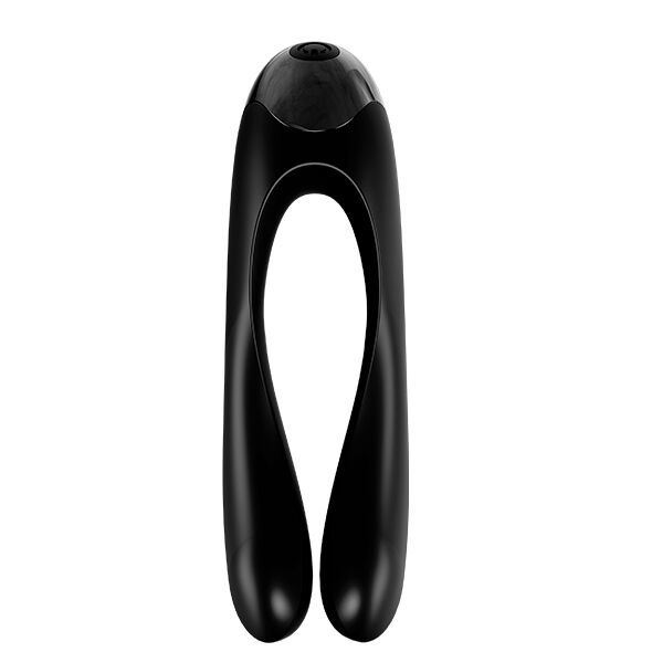 Satisfyer Candy Cane Finger Vibrator i svart
