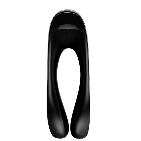 Satisfyer Candy Cane Finger Vibrator i svart
