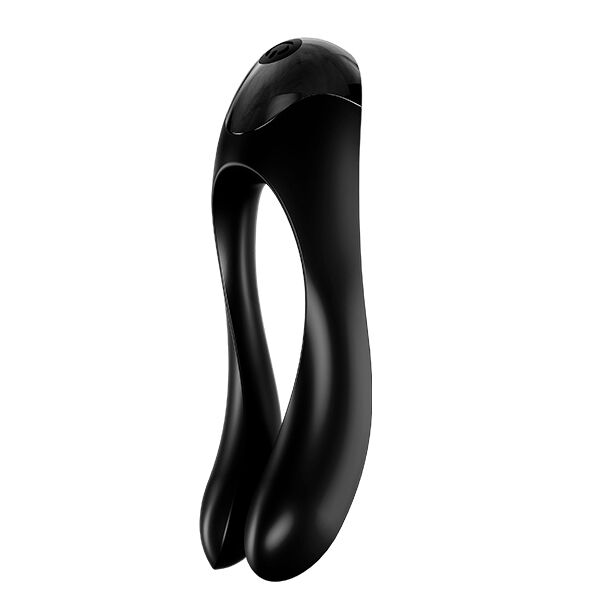 Satisfyer Candy Cane Finger Vibrator i svart