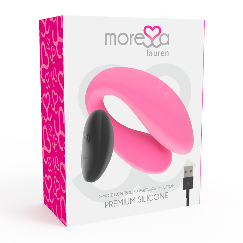 Moressa Lauren fjärrkontroll stimulator för par