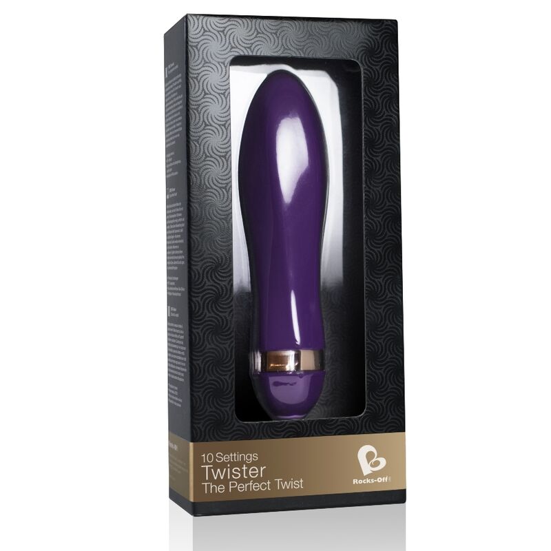 ROCKS-OFF Twister Vibrator med 10 lägen