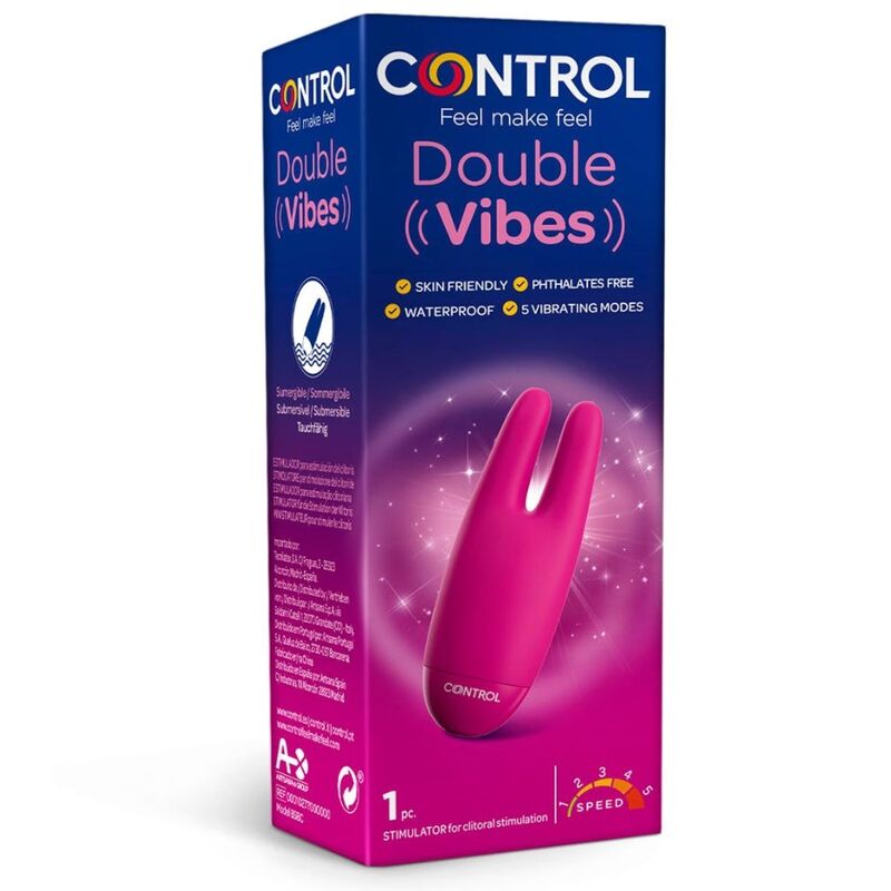 Control Double Vibes klitorisstimulator
