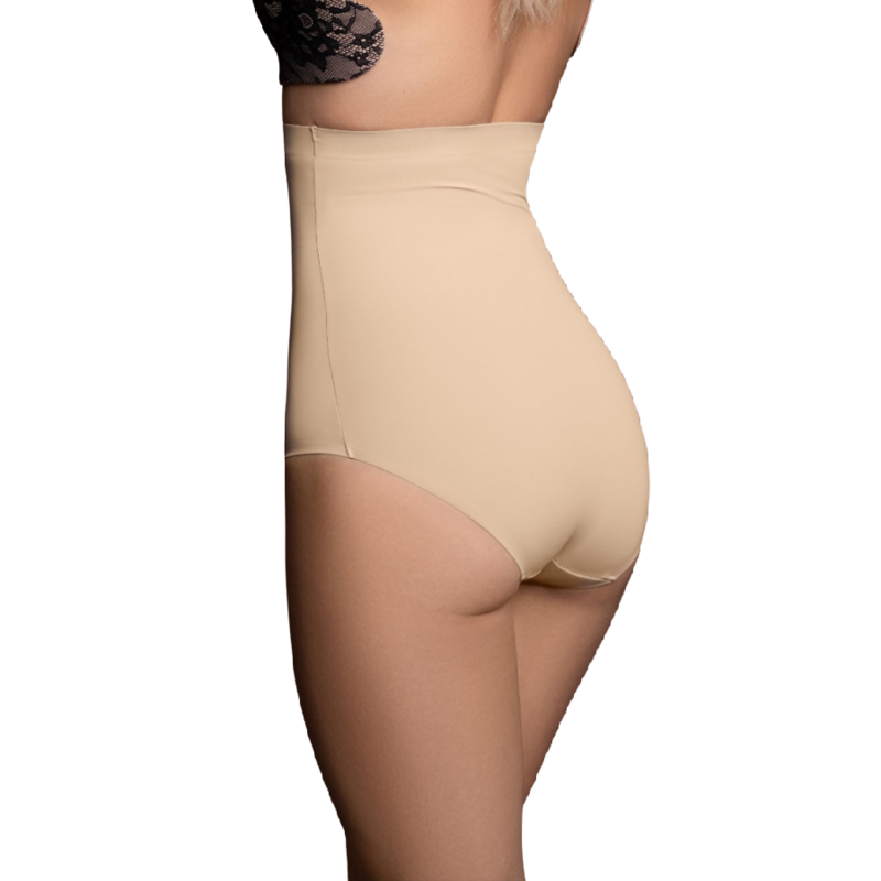BYE-BRA - GIRDLE SEAMLESS ESTILO PANTIES BEIGE STORLEK L