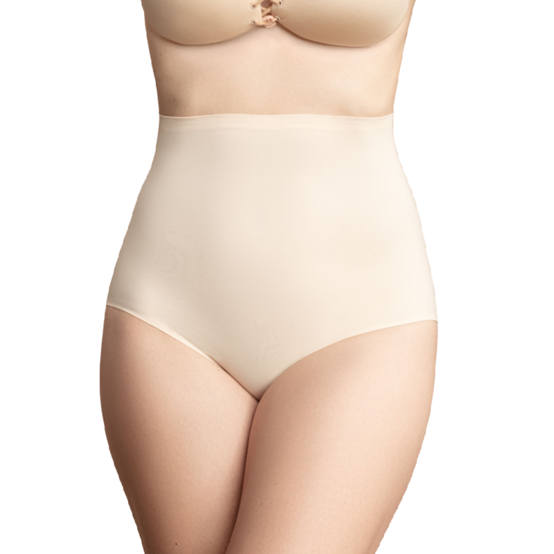 BYE-BRA - HÖGA PANTIES MED FÖRPACKNING NALGAS STORLEK S