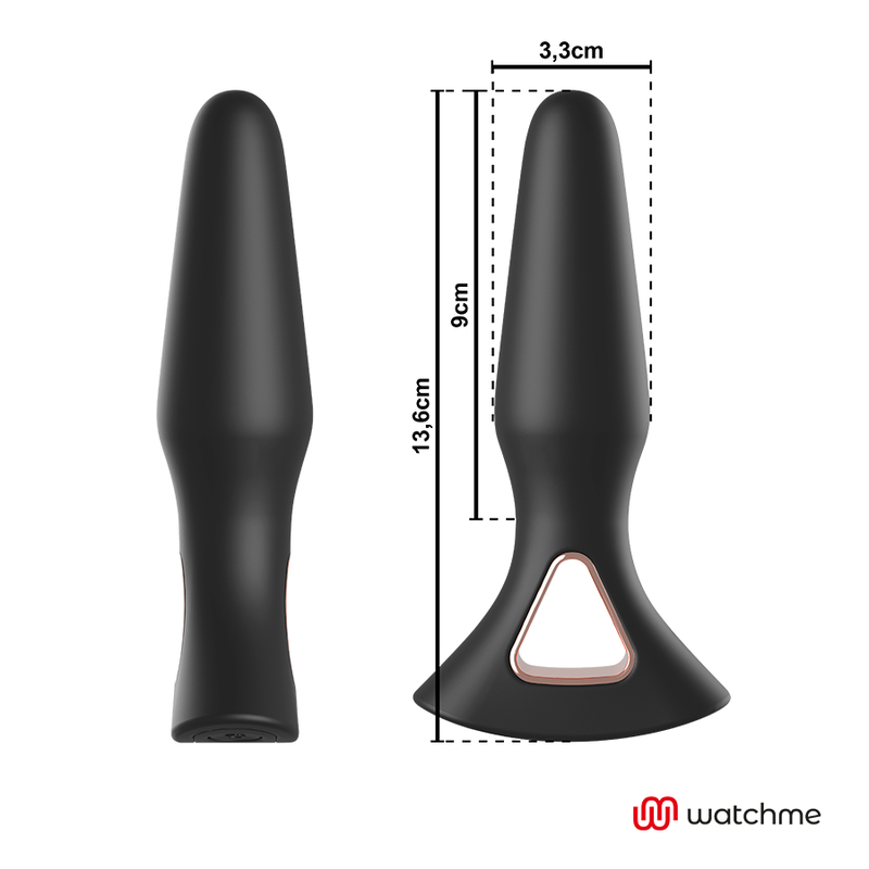 ANBIGUO - WATCHME Fjärrstyrd Vibrator Analplugg ALEXANDRU