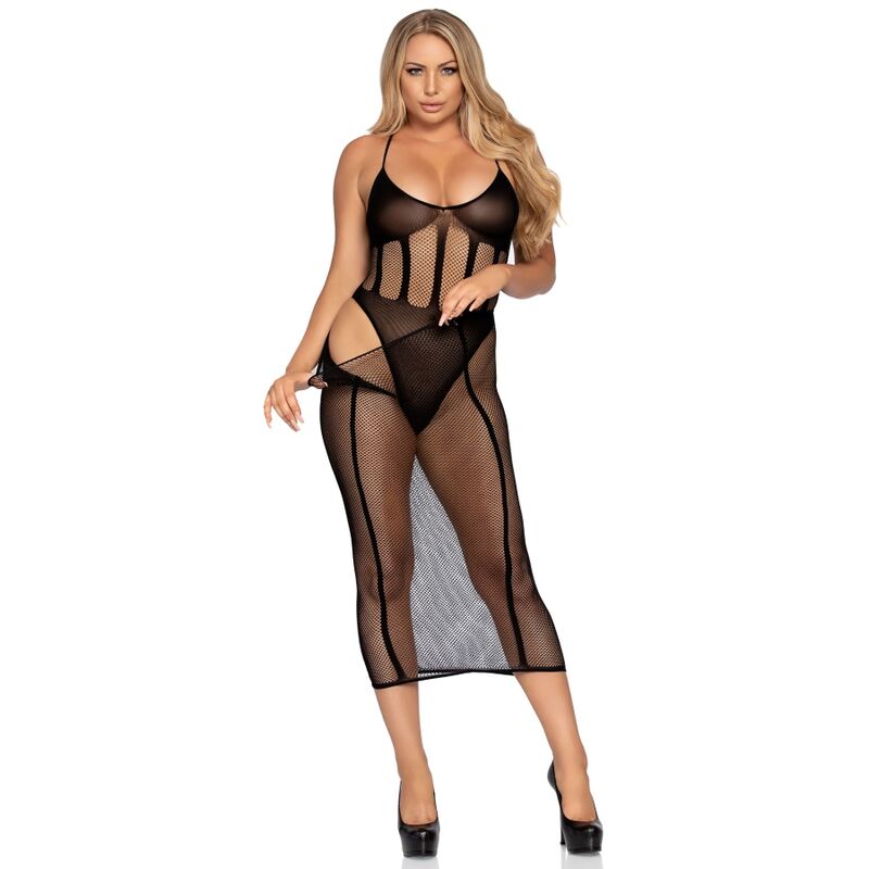 LEG AVENUE - Bodysuit och kjolset i one size
