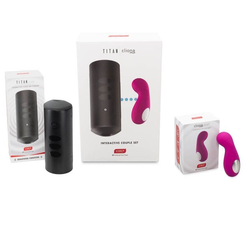 KIIROO Titan och Cliona lila parset