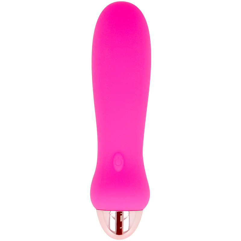 DOLCE VITA - ÅTERUPPLADDNINGSBAR VIBRATOR FIVE PINK 7 HASTIGHETER