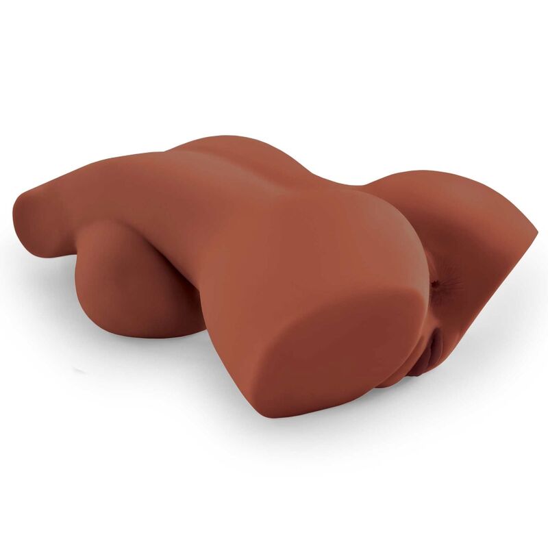 PDX PLUS Perfect 10 Torso Brown, realistisk docka
