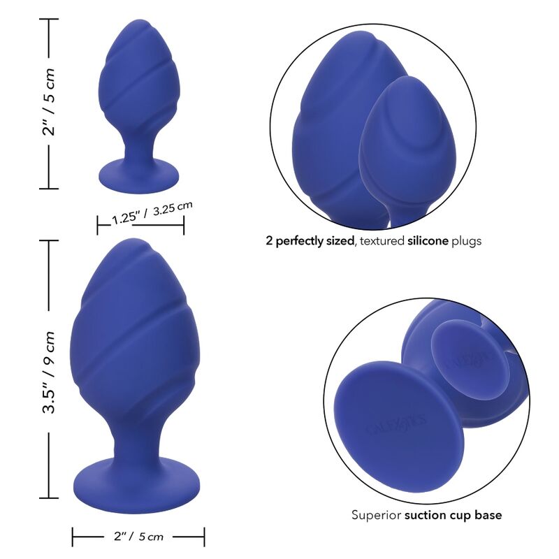 Cheeky Buttplug i lila från Calexotics