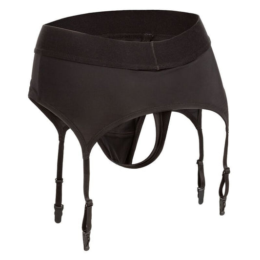 CALEXOTICS - BOUNDLESS THONG MED GARTER L/XL