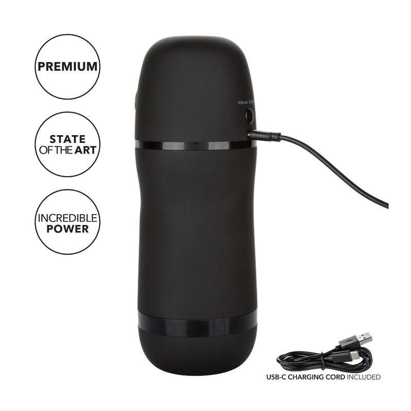 CALEXOTICS Optimum Power Vibrerande Suction Masturbator