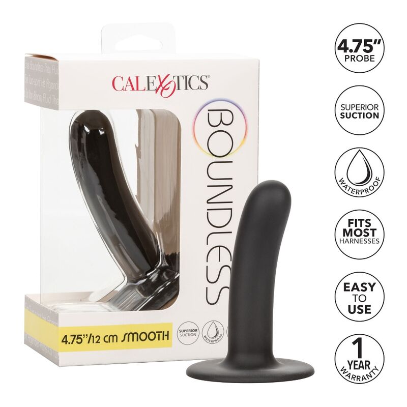 CALEXOTICS - BOUNDLESS DILDO 12 CM MED HARNESSKOMPATIBILITET