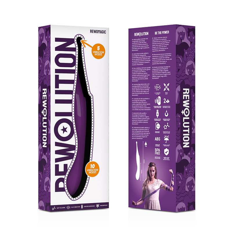 REWOLUTION REWOMAGIC STIMULATOR för klitoris och vagina