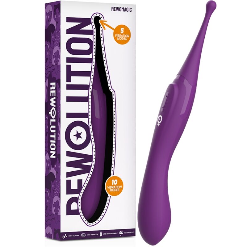 REWOLUTION REWOMAGIC STIMULATOR för klitoris och vagina