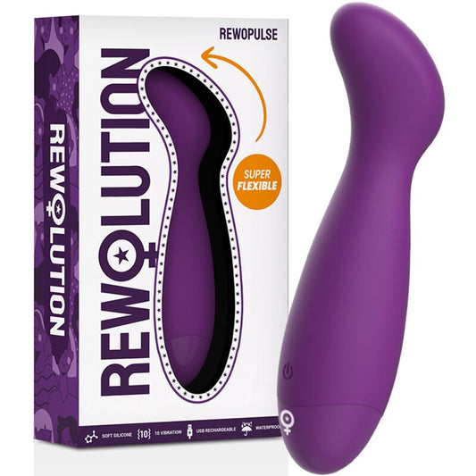 REWOLUTION REWOPULSE flexibel vibrator för G-punkt stimulans