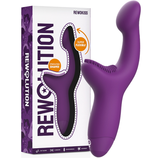REWOKISS A-spot vibrator för klitoris och intern stimulering