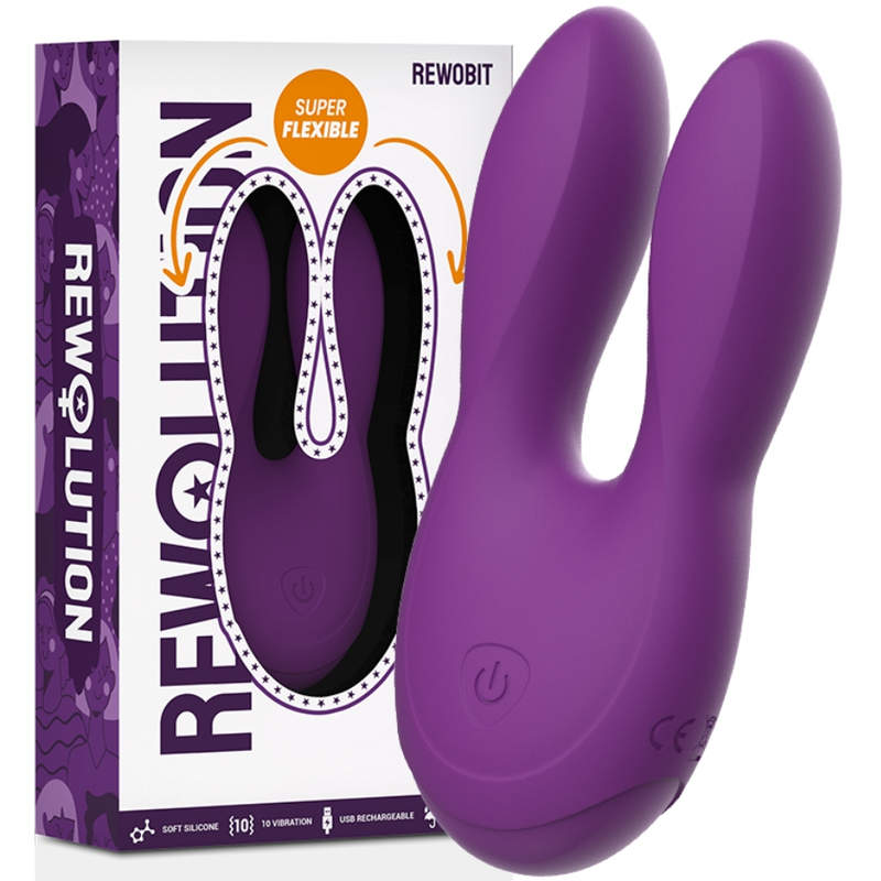 REWOBIT FLEXIBLE STIMULATOR för klitorisstimulering