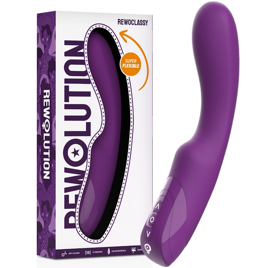 REWOCLASSY flexibel vibrator för G-punkt stimulans