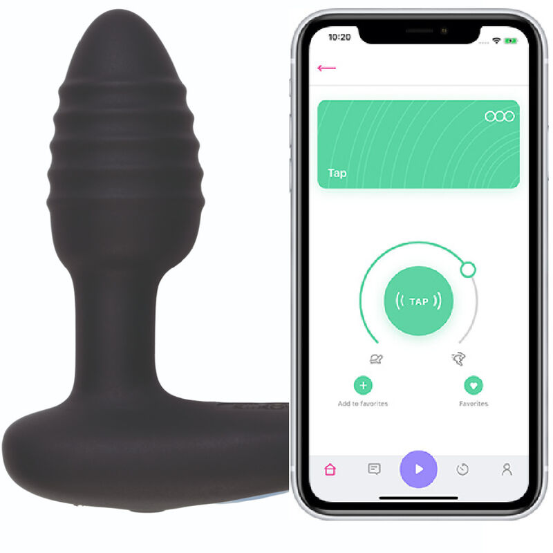 KIIROO Lumen Plug med LED-vibration och appkontroll