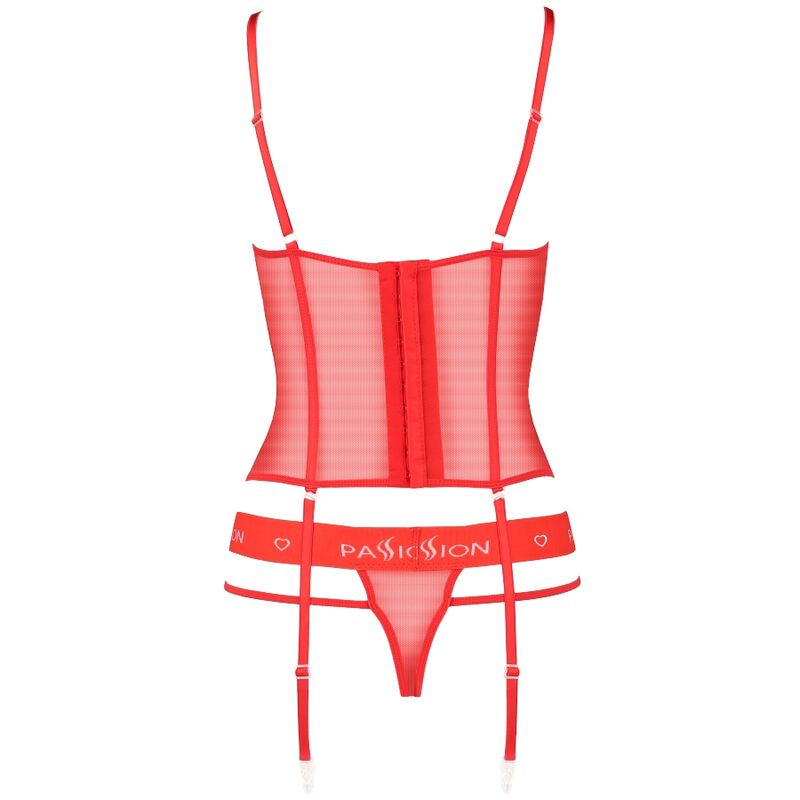PASSION - KYOUKA CORSET - RÖD L/XL