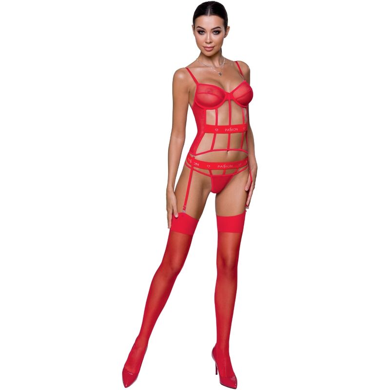 PASSION - KYOUKA CORSET - RÖD L/XL