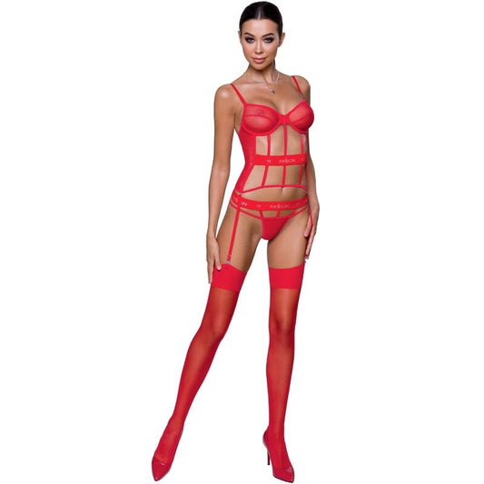 PASSION - KYOUKA CORSET - RÖD L/XL