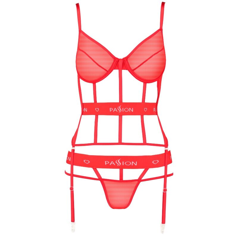 PASSION - KYOUKA CORSET - RÖD L/XL