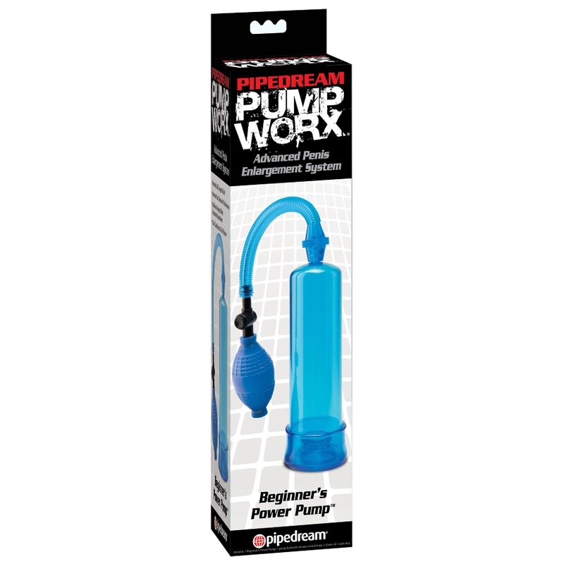 PUMP WORX Beginners Power Pump Clear - Blue