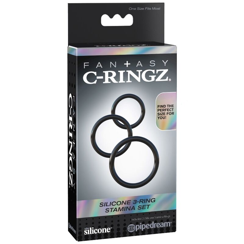 FANTASY C-RINGZ Silicone 3 Ring Stamina Set