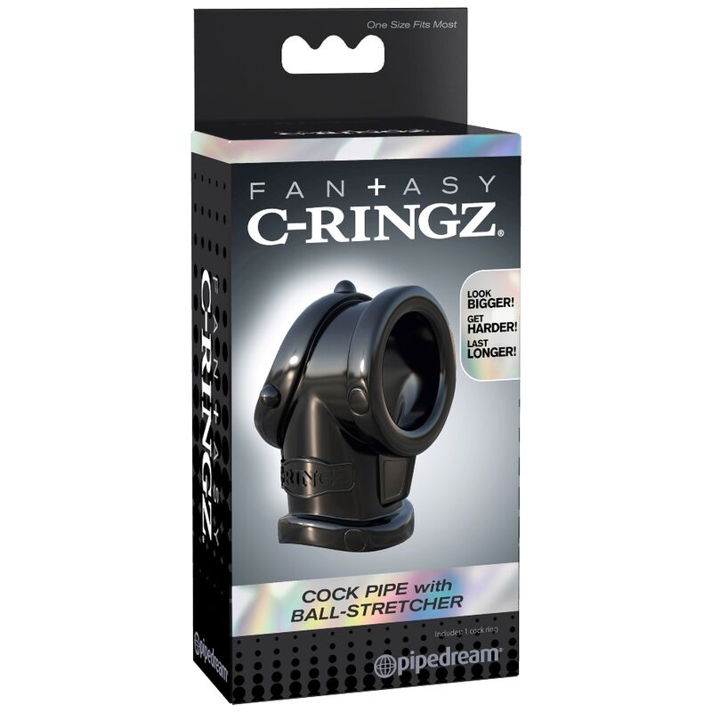 FANTASY C-RINGZ - COCK PIPE MED BALL STRETCH