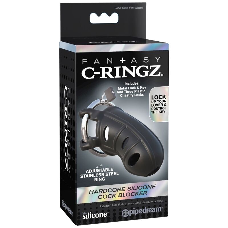 FANTASY C-RINGZ - Extreme Silicone Cock Blocker