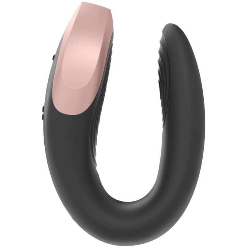 Satisfyer Double Love lyxig parvibrator i svart