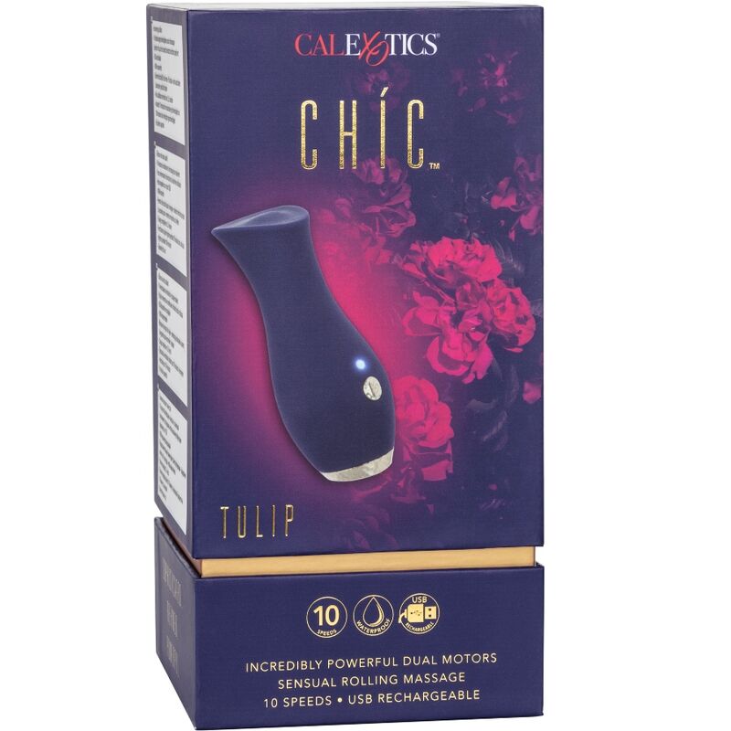 CALEXOTICS Chic Tulip Massager i blått