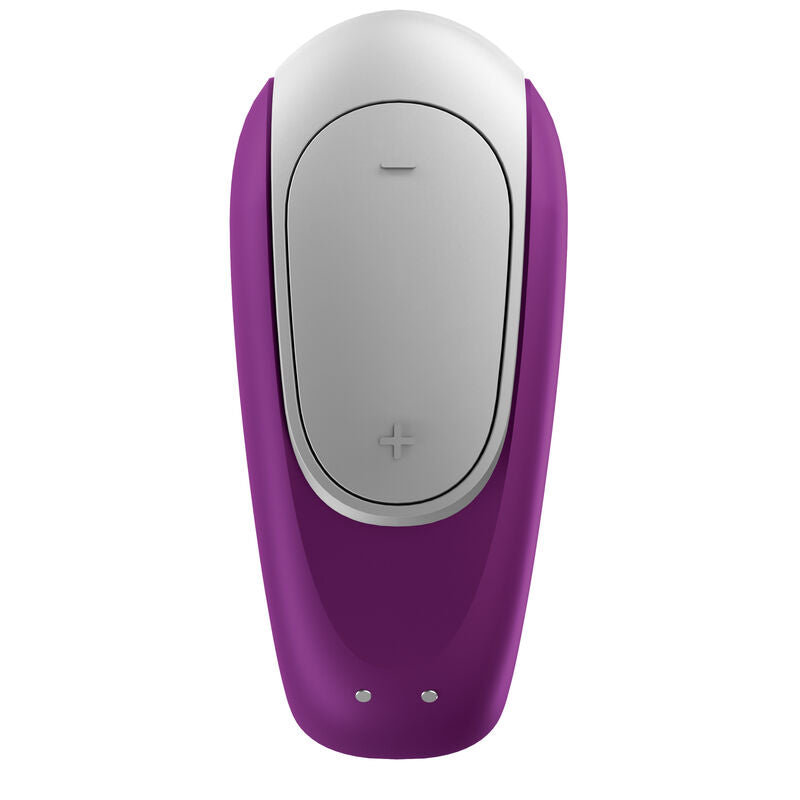 Satisfyer Double Fun partner vibrator i lila