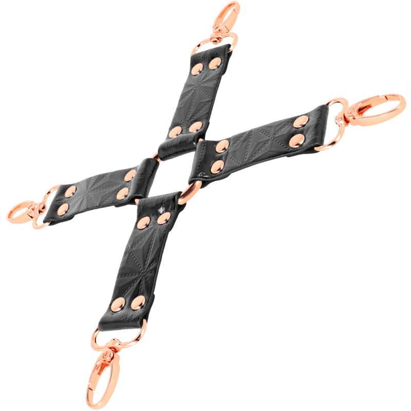 BEGME - BLACK EDITION VEGAN LÄDER HOG TIE