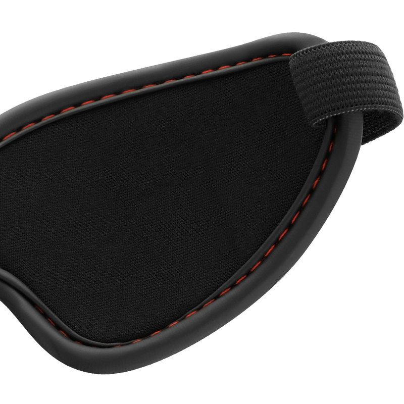 BEGME röd blindmask med neoprenfoder