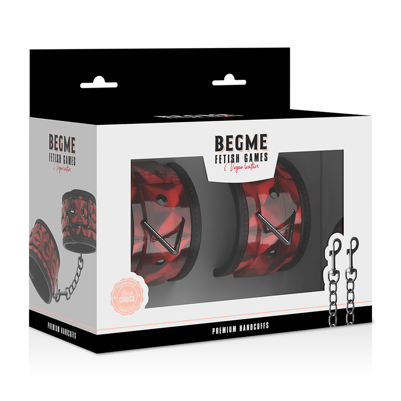 BEGME - RÖD EDITION PREMIUM HANDBOJOR MED NEOPREN FODER