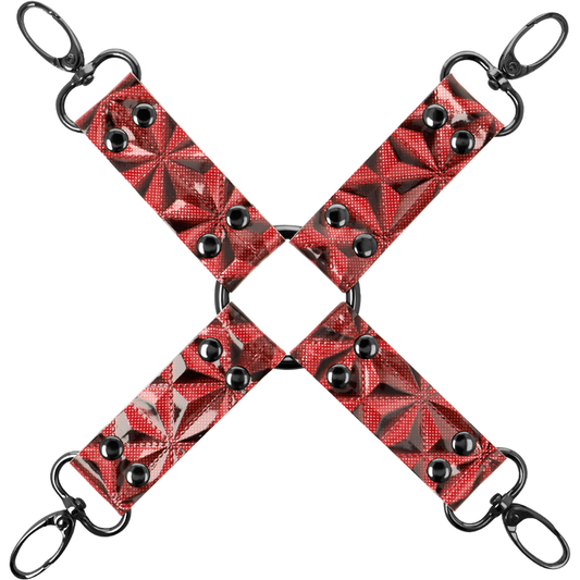 BEGME - RED EDITION PREMIUM VEGAN LÄDER HOG TIE