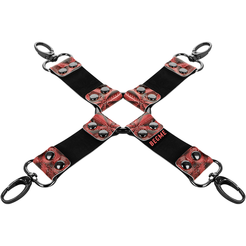 BEGME - RED EDITION PREMIUM VEGAN LÄDER HOG TIE