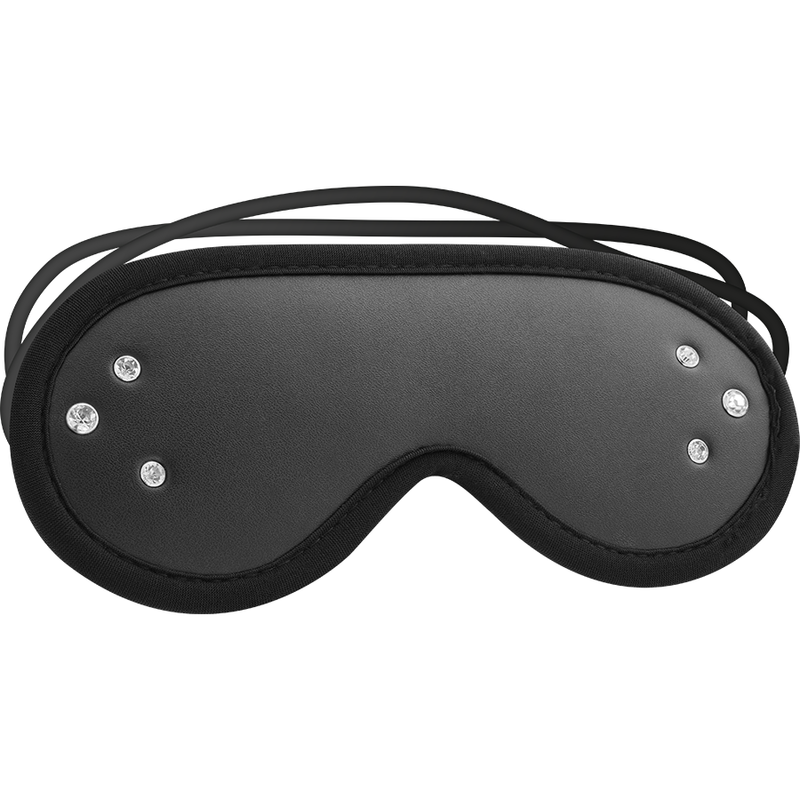 Blindmask i veganskt läder med neoprenfoder