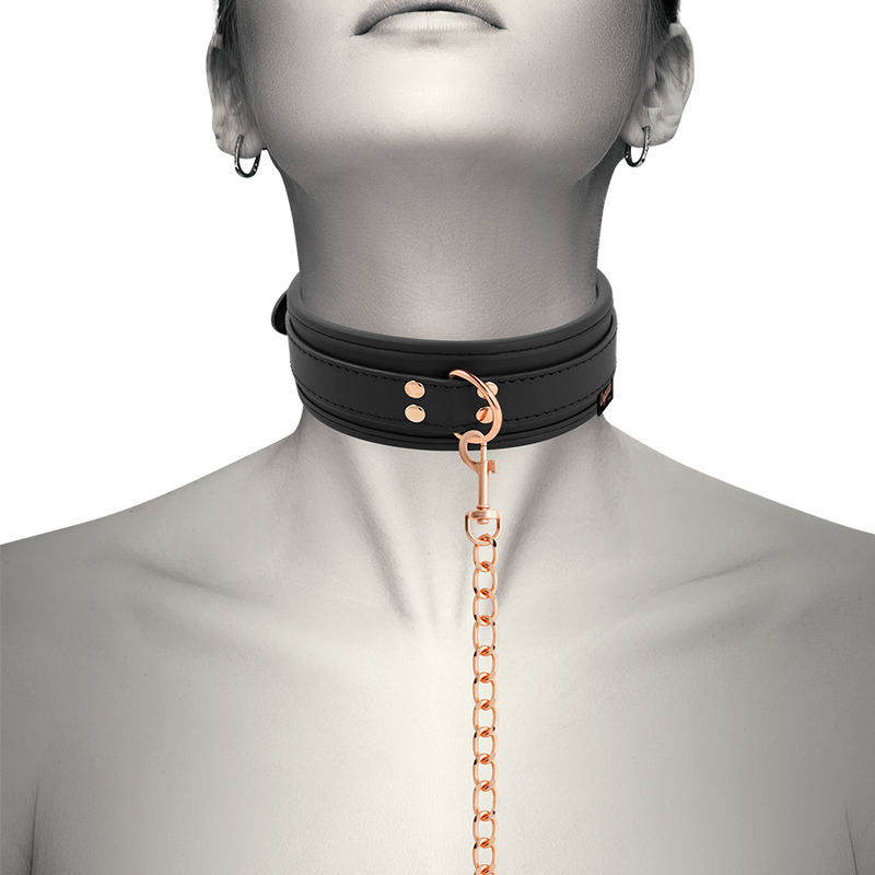 COQUETTE CHIC DESIRE Fantasy halsband i veganläder