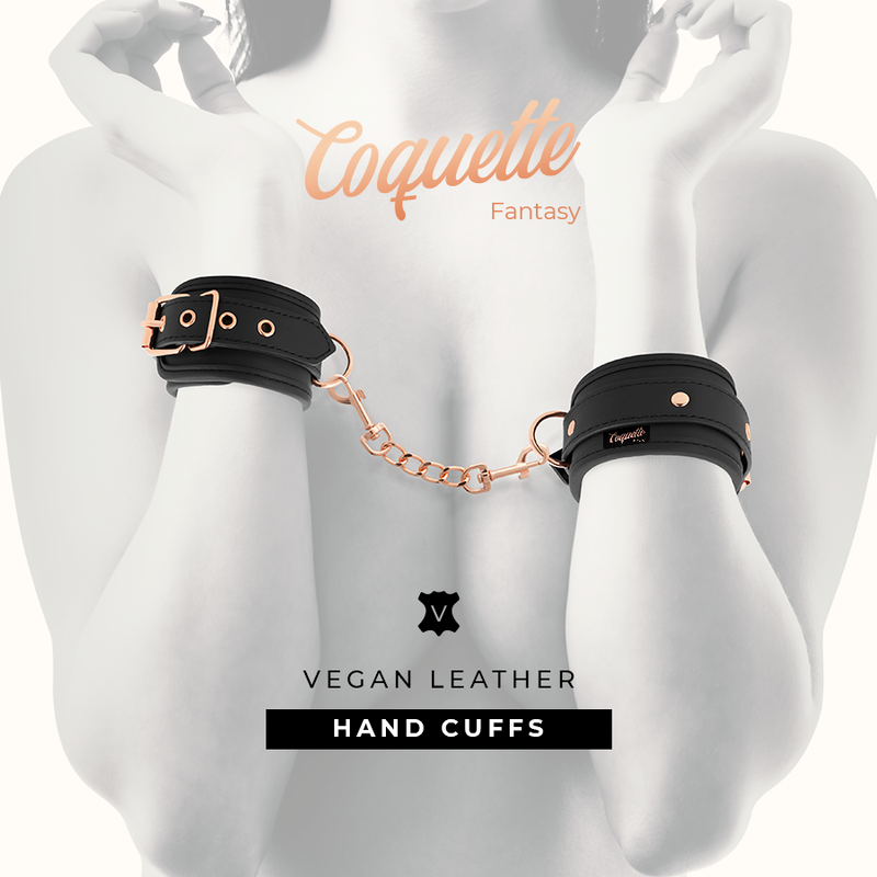 COQUETTE CHIC DESIRE - FANTASY VEGAN LÄDER HANDKUFFAR
