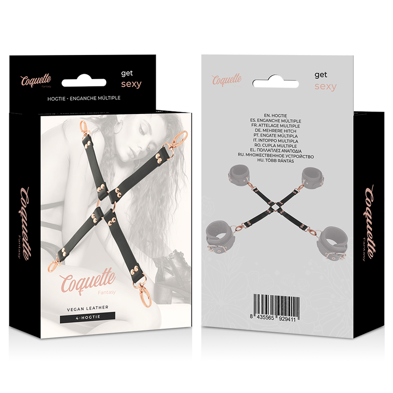 COQUETTE CHIC DESIRE - FANTASY VEGAN LÄDER HOG TIE