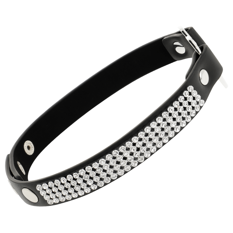 Veganskt läderhalsband med hjärta från Coquette Chic Desire