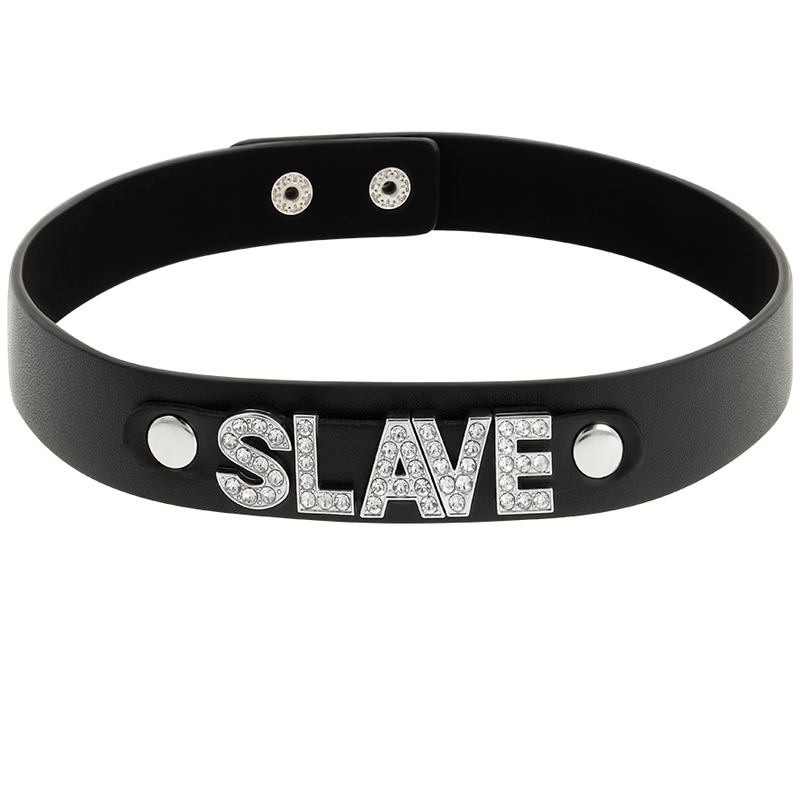 COQUETTE CHIC DESIRE - SLAVE VEGANSK LÄDERHALSBAND