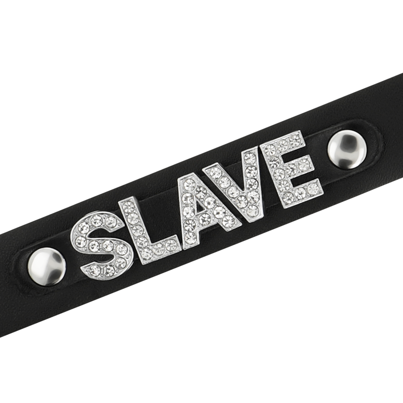 COQUETTE CHIC DESIRE - SLAVE VEGANSK LÄDERHALSBAND